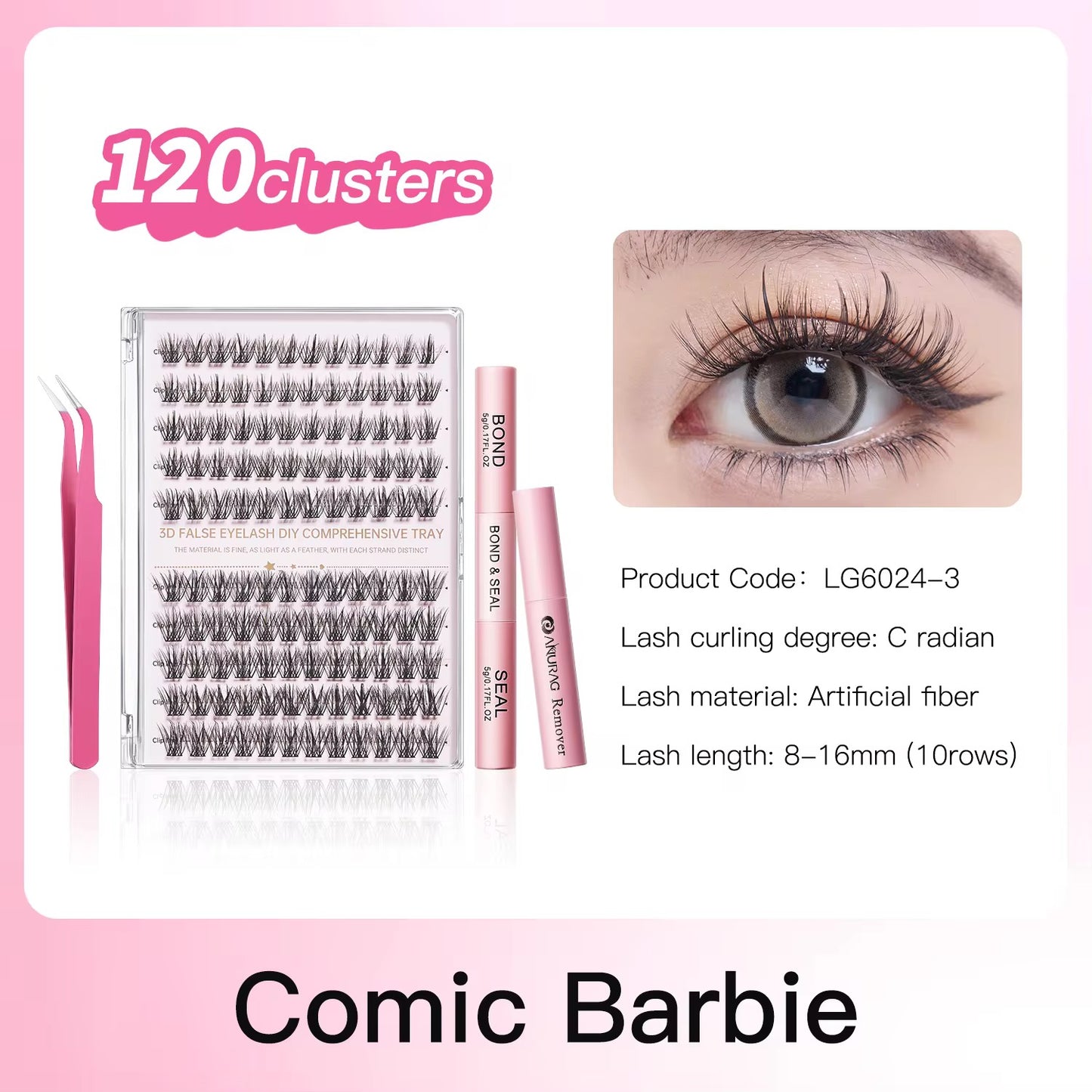 3d Bond and Seal Lash Extention Kit