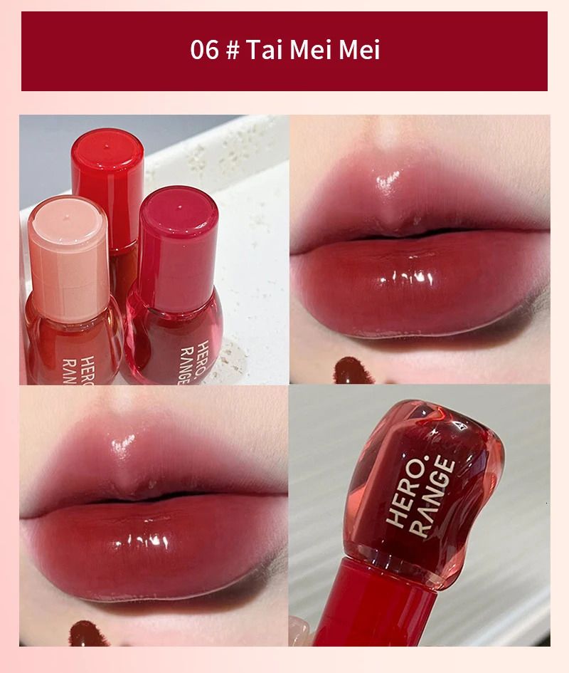 Hero range Cute Water mirror tinted Lipglaze