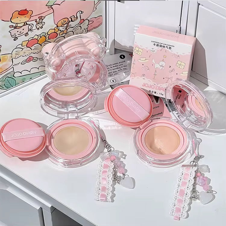 Jojo Diary Waterproof Cushion Foundation with charm