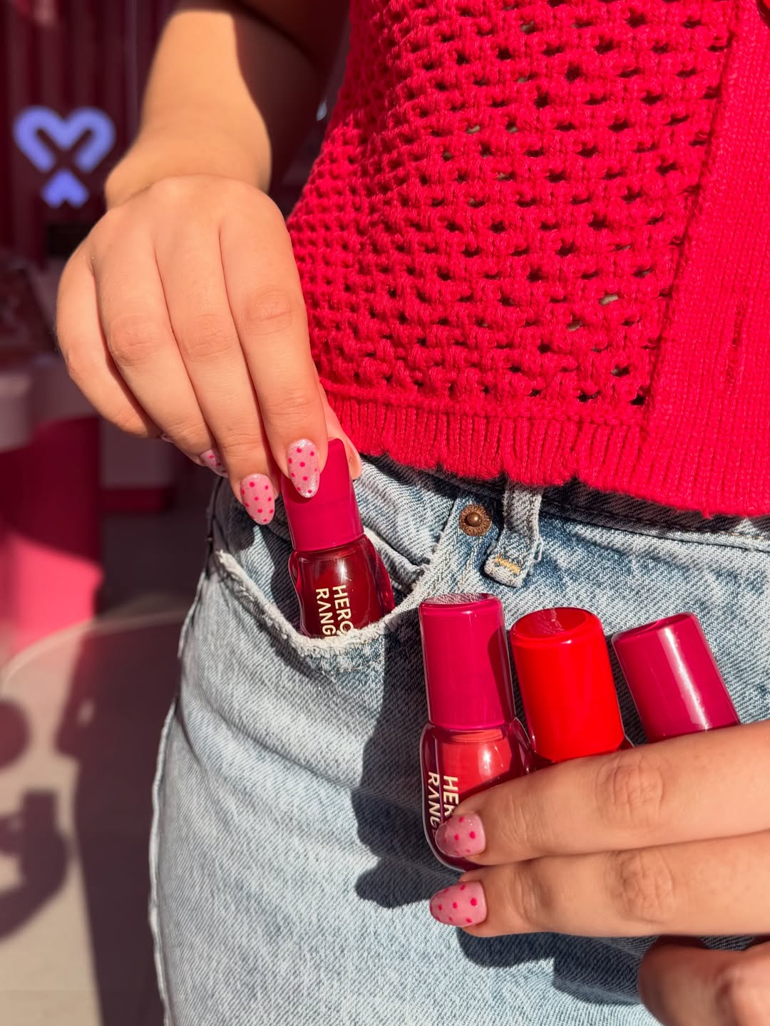 Hero range Cute Water mirror tinted Lipglaze