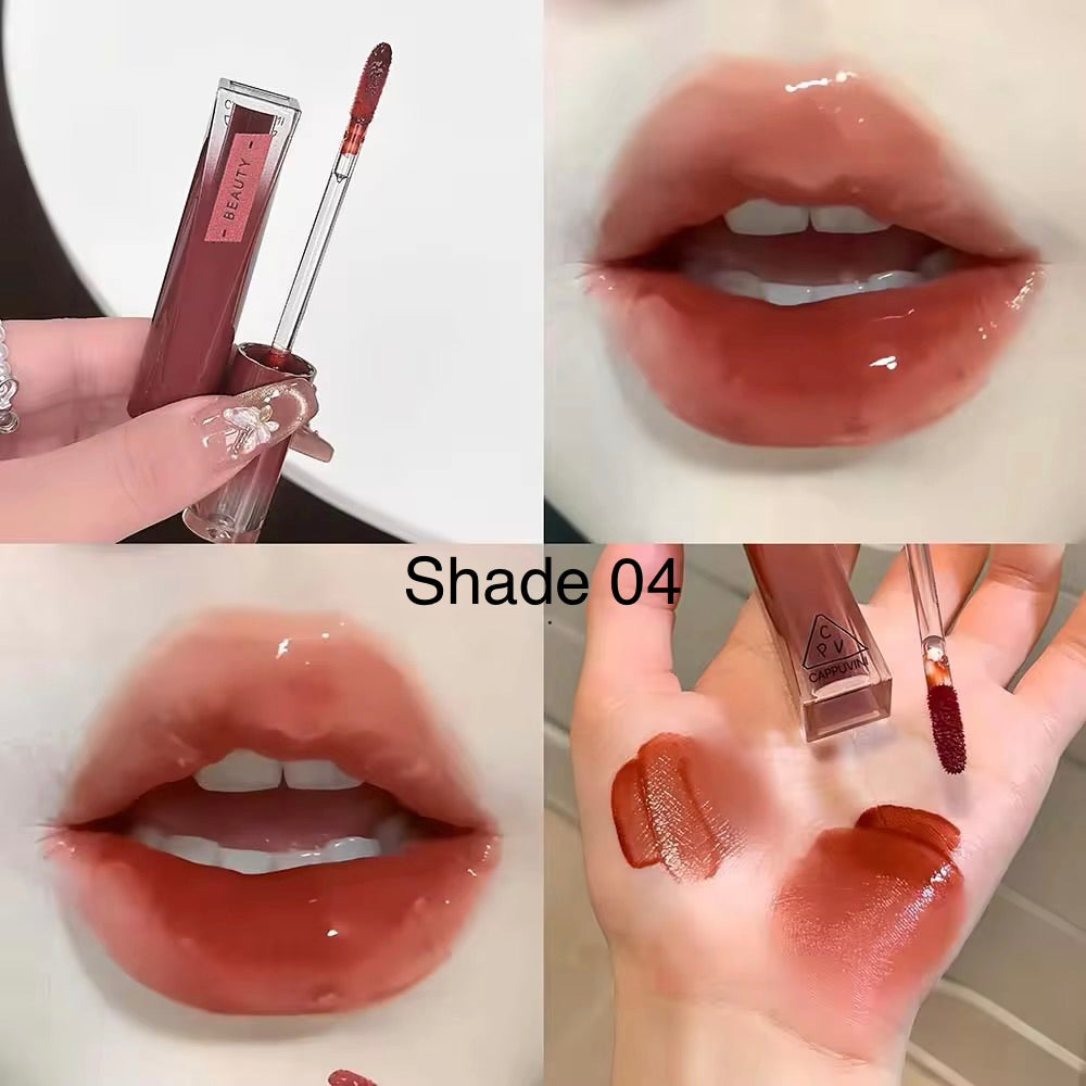 Cappuvini tinted mirror lipglaze