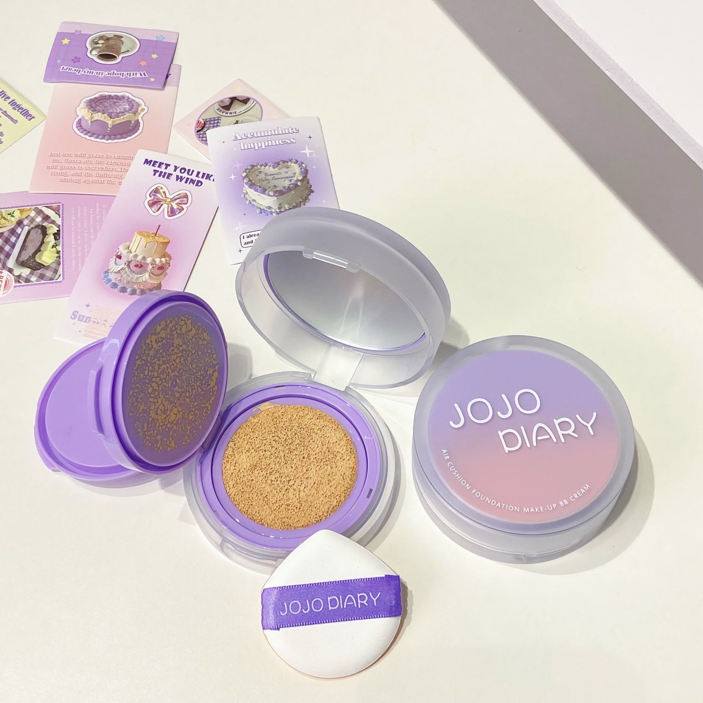 Jojo Diary dual concealer + Cushion Foundation