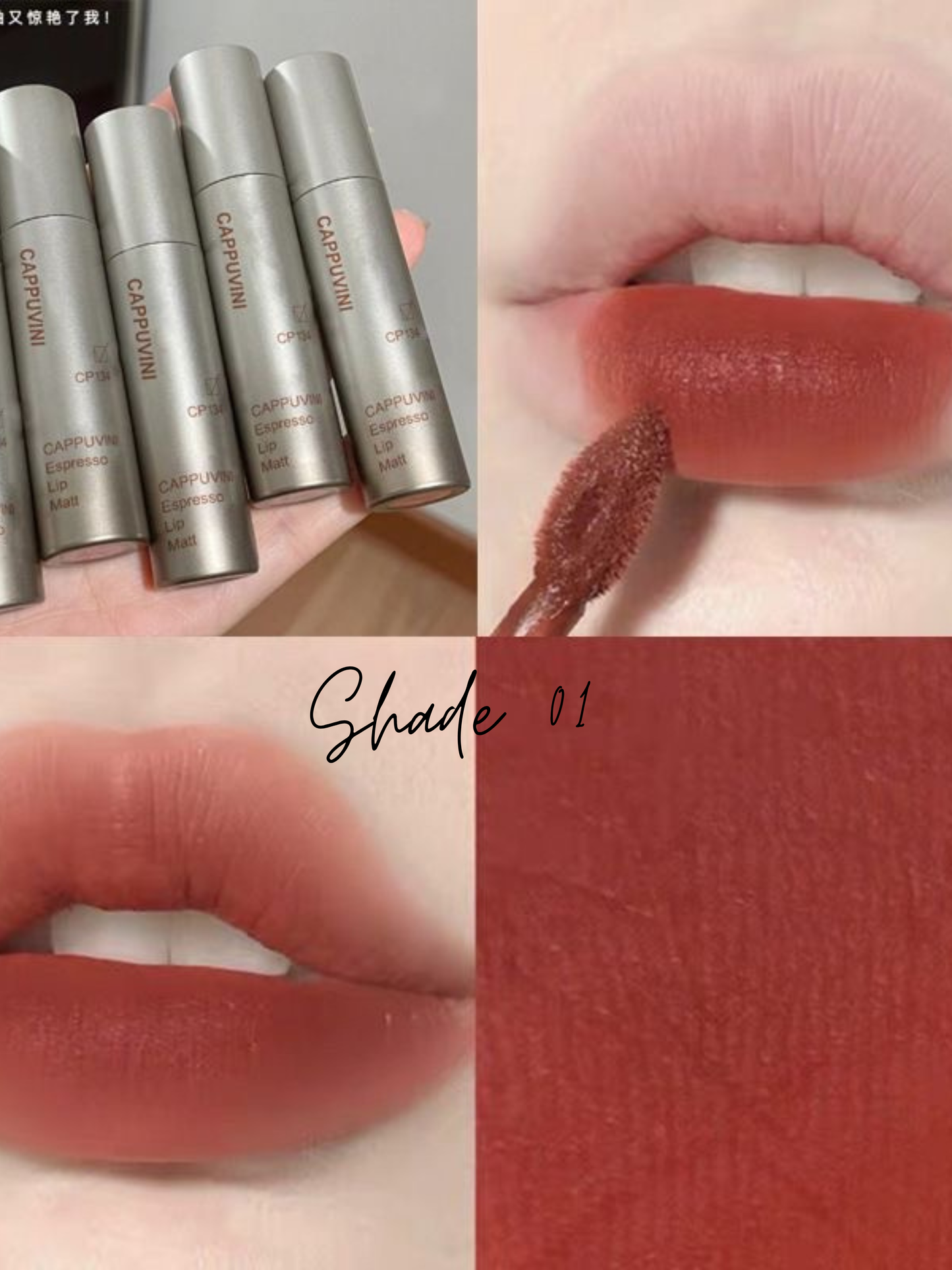 Cappuvini Matte Lisptick
