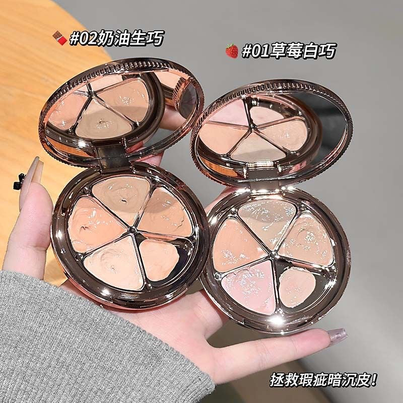 Flower knows dupe Luckgo Concealer Pallete