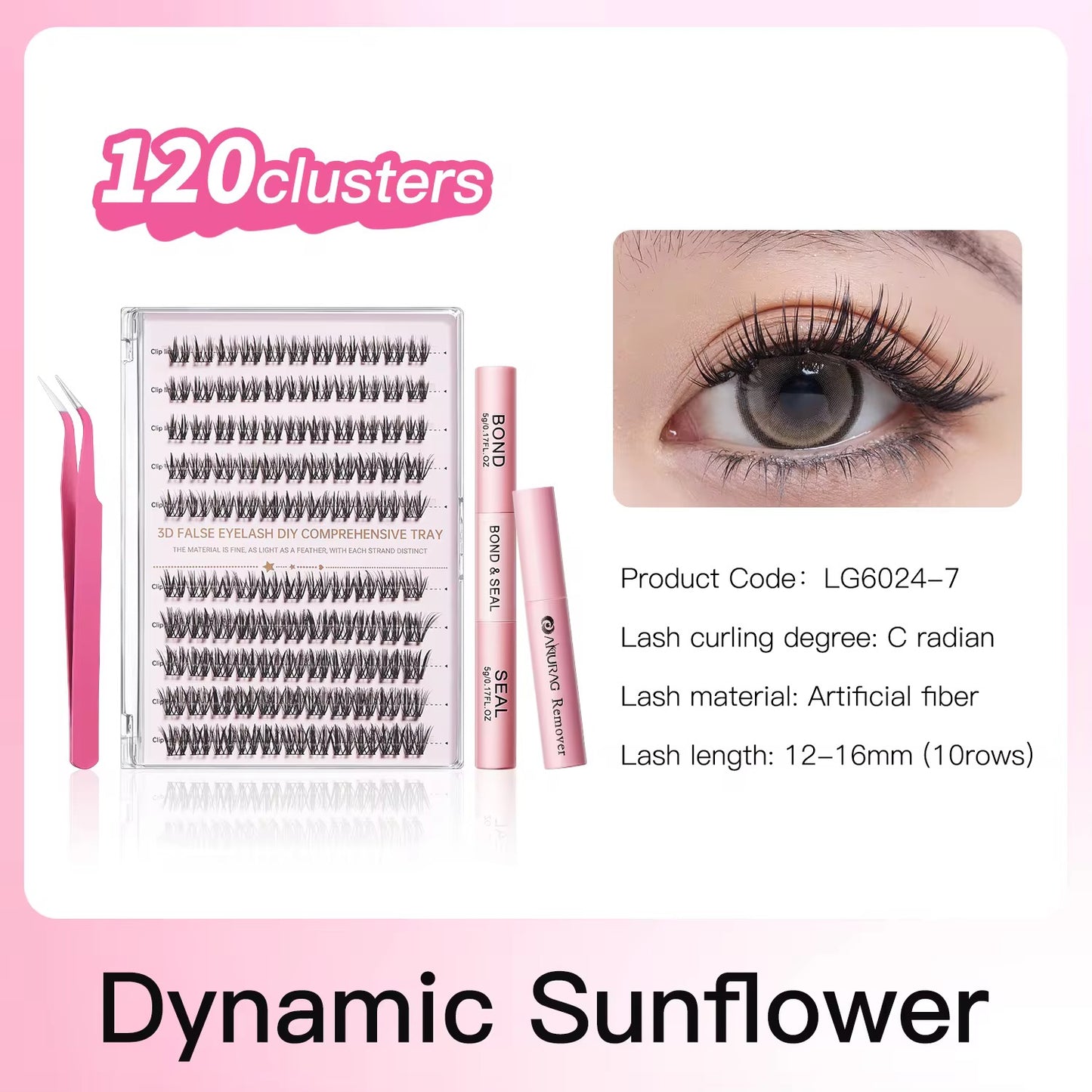 3d Bond and Seal Lash Extention Kit