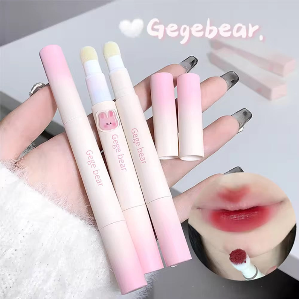 Gege bear velvety powder mist lipmud