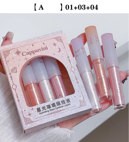 Herorange Eyeglitter set of 3