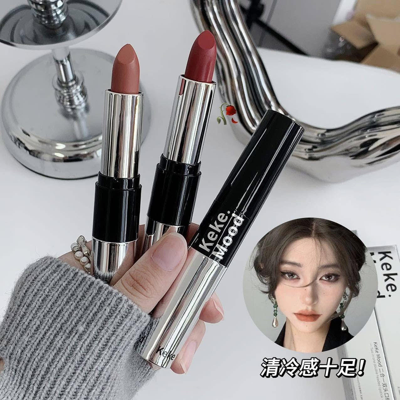 Kekemood Lipstick + Lipgloss
