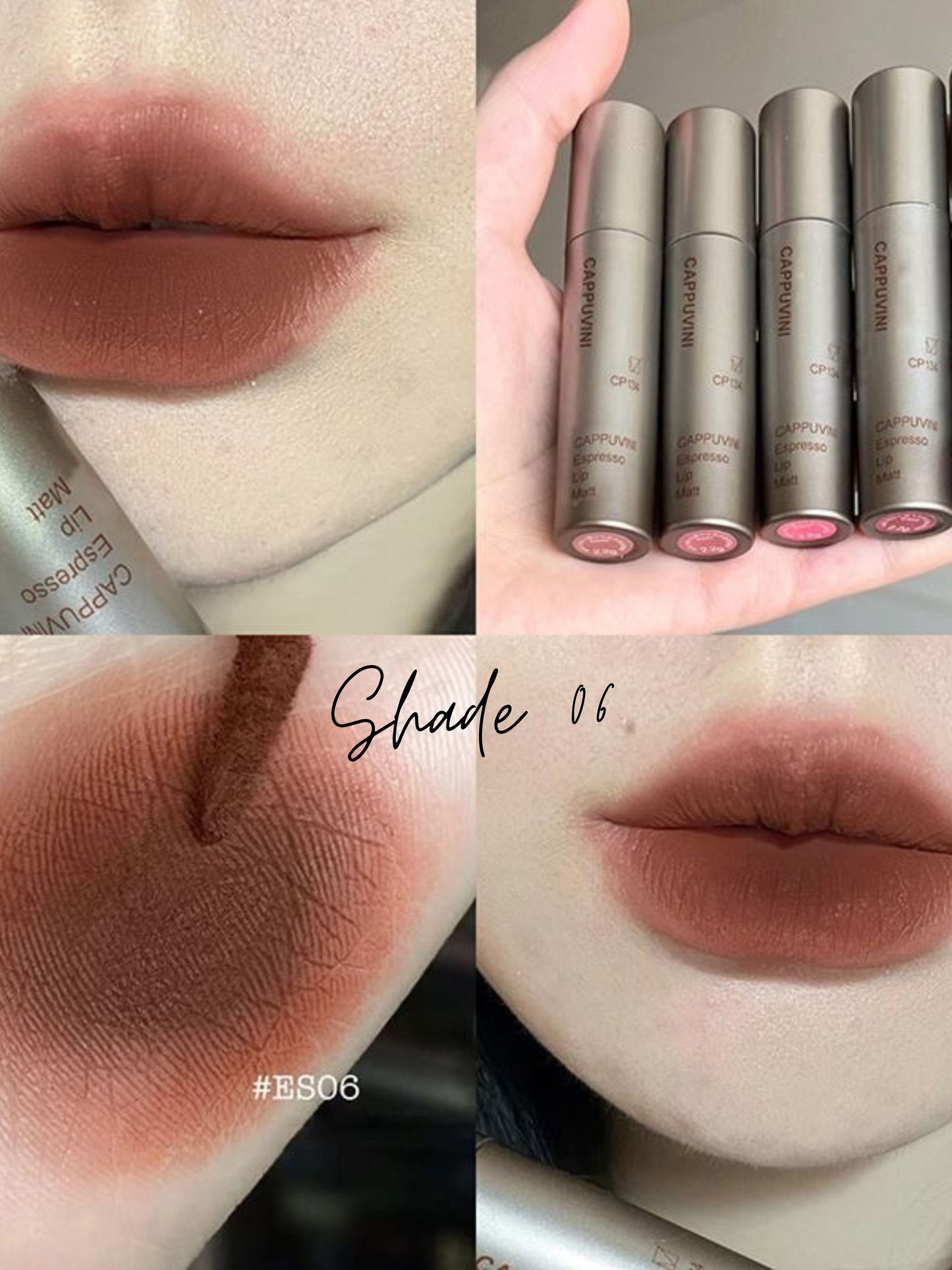 Cappuvini Matte Lisptick