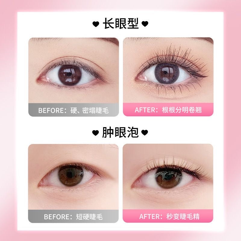 GECOMO  Eyelash curler with comb teeth